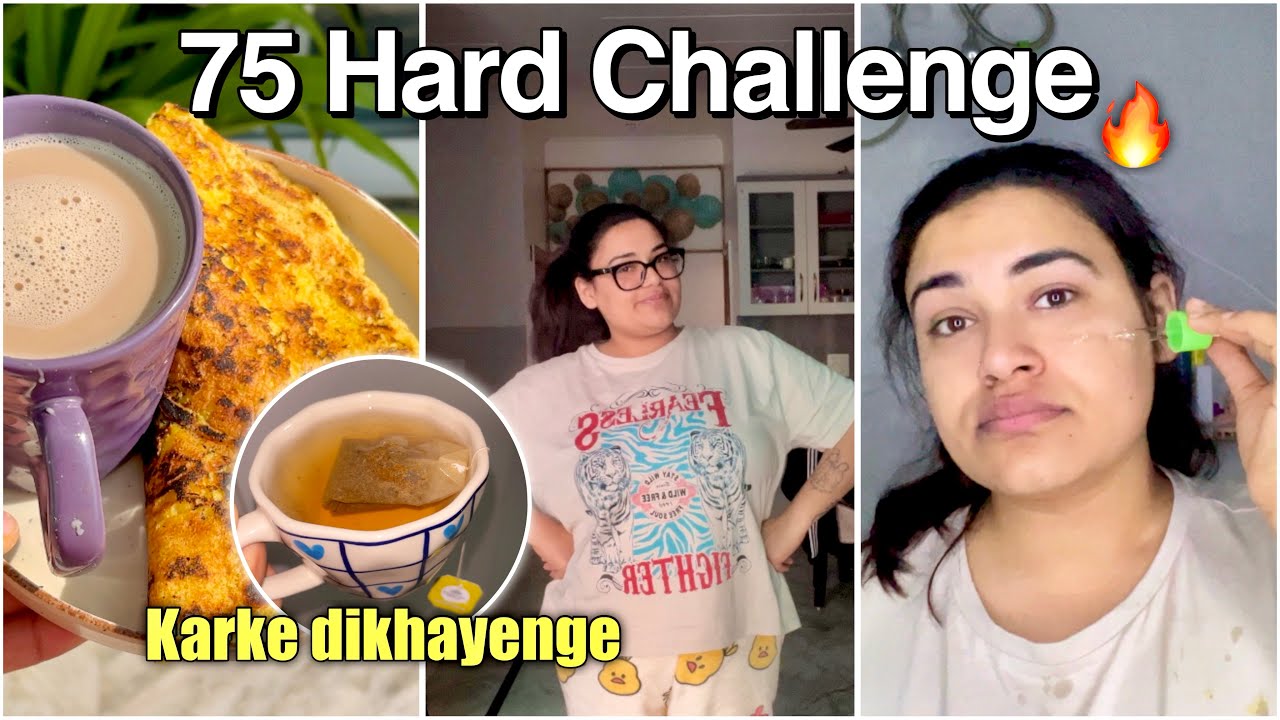 Day 1 of 75 Hard Challenge 😍 Weight Loss Vlog @shivaniduggal