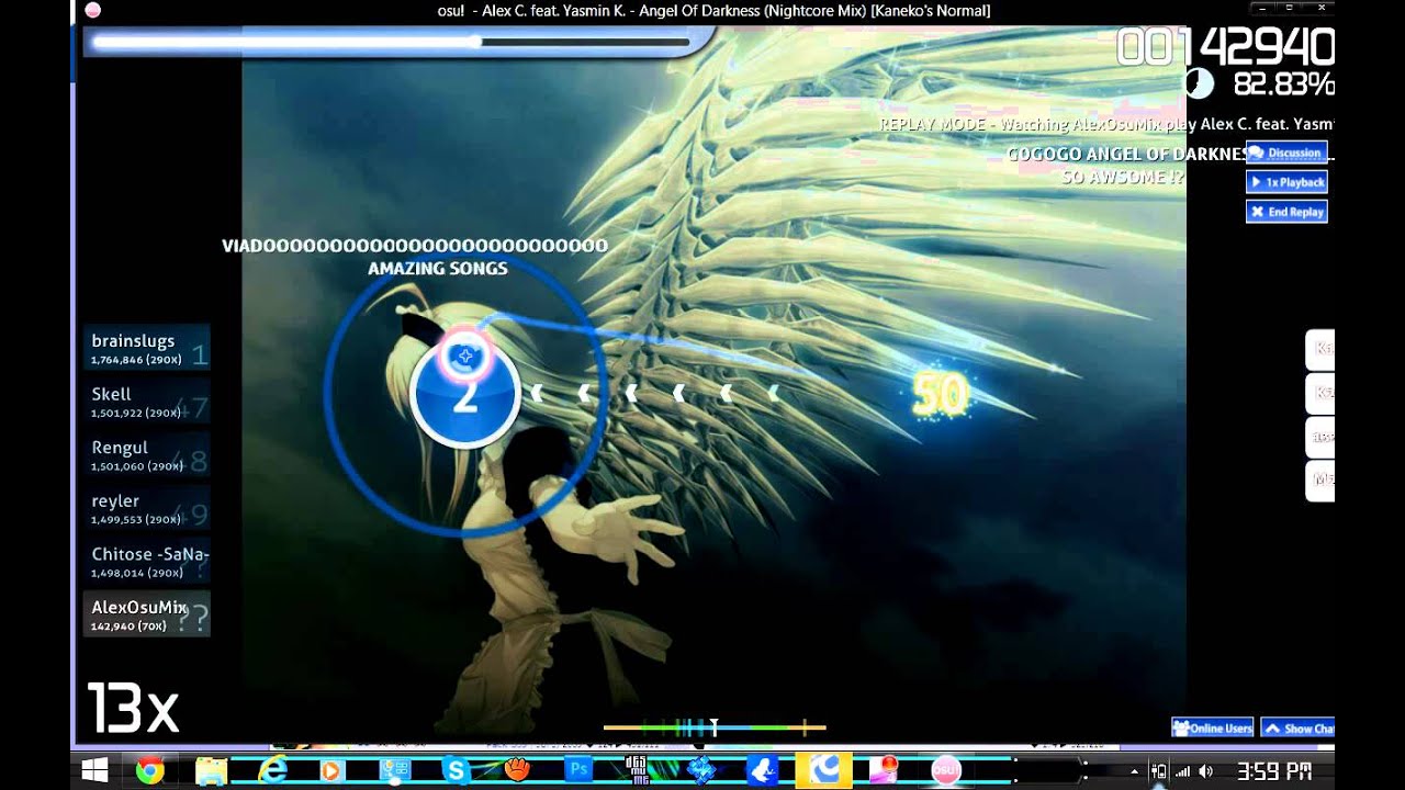 Angel Of Darknes Osu!