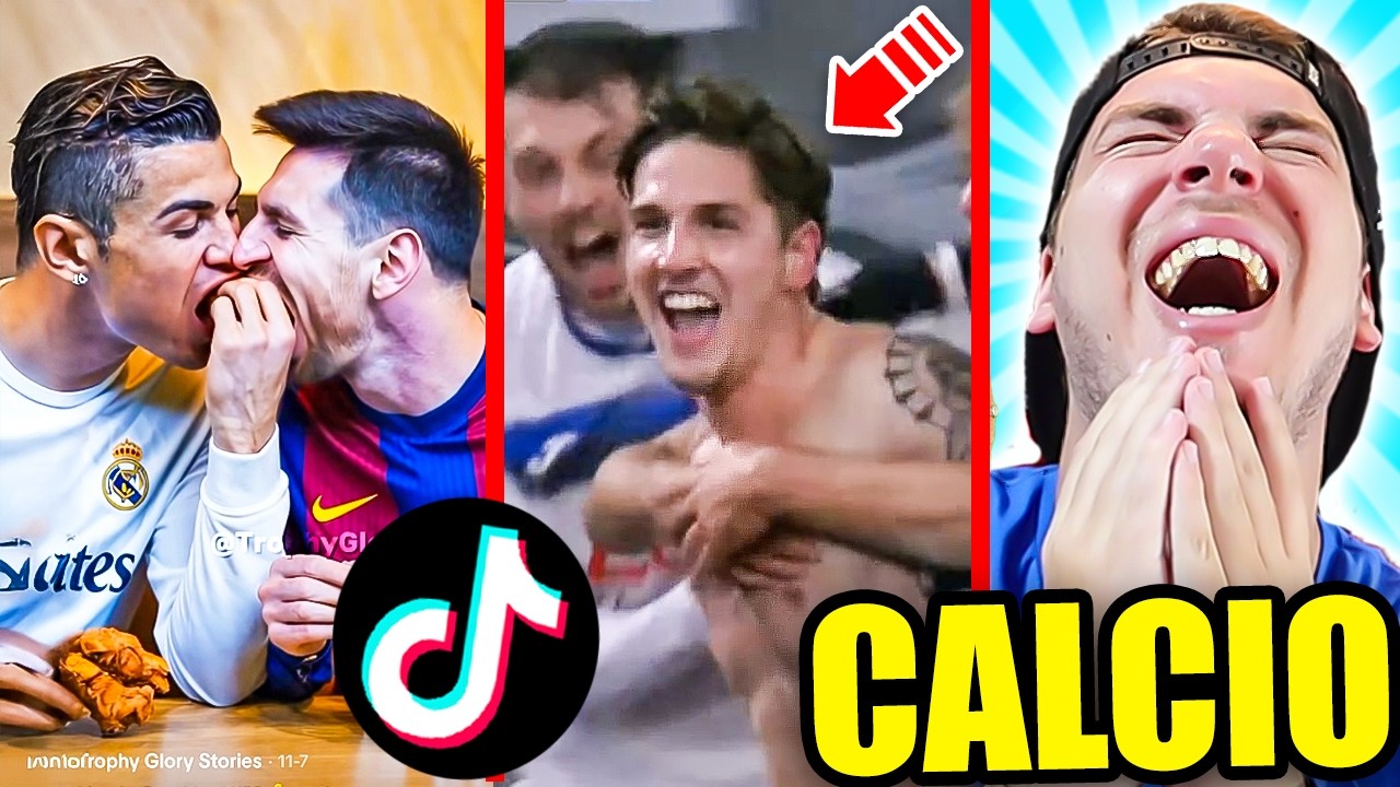 REAZIONE ai TIKTOK sul CALCIO #48 - Nooo Zaniolo!! Ma Che Fa!? 😱 RONALDO & MR BEAST