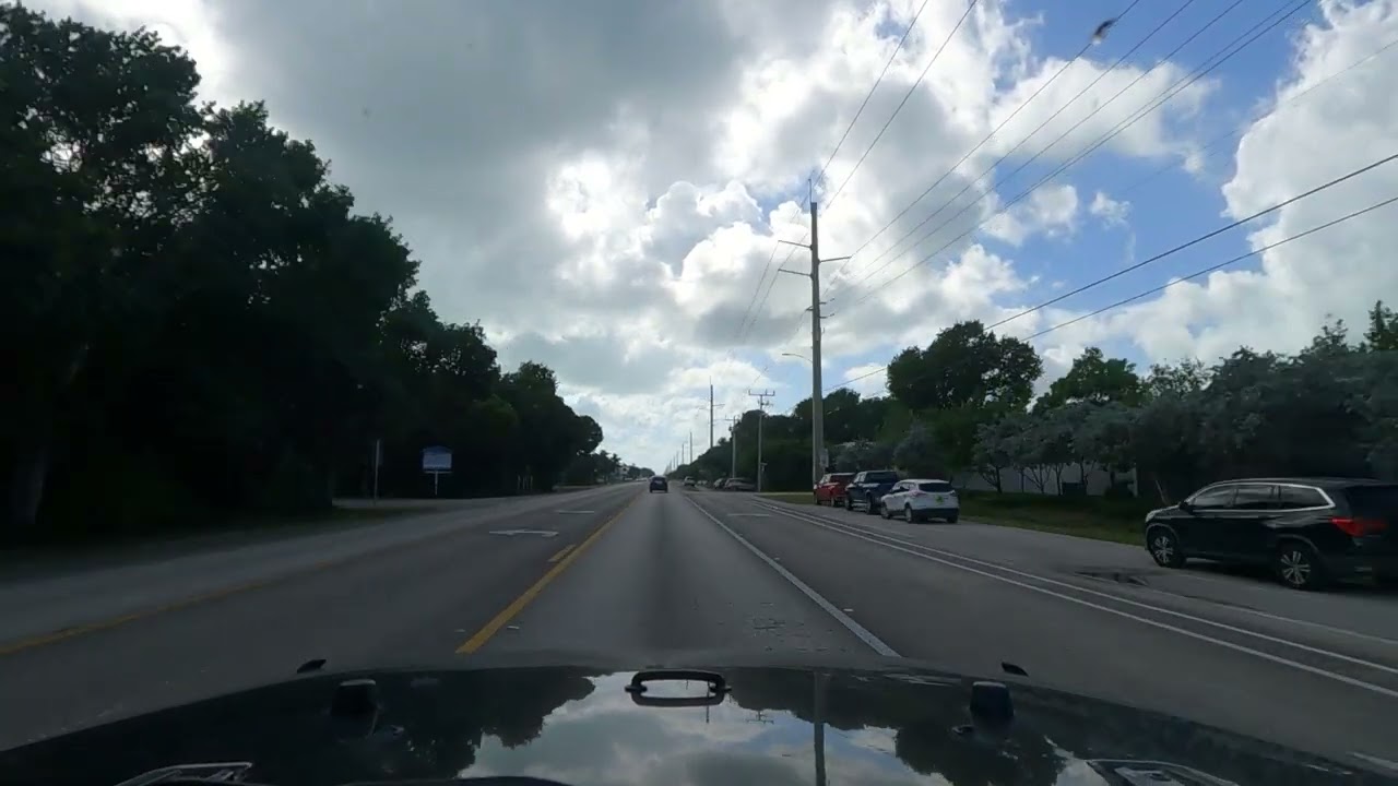 A Drive Through Plantation Key FL