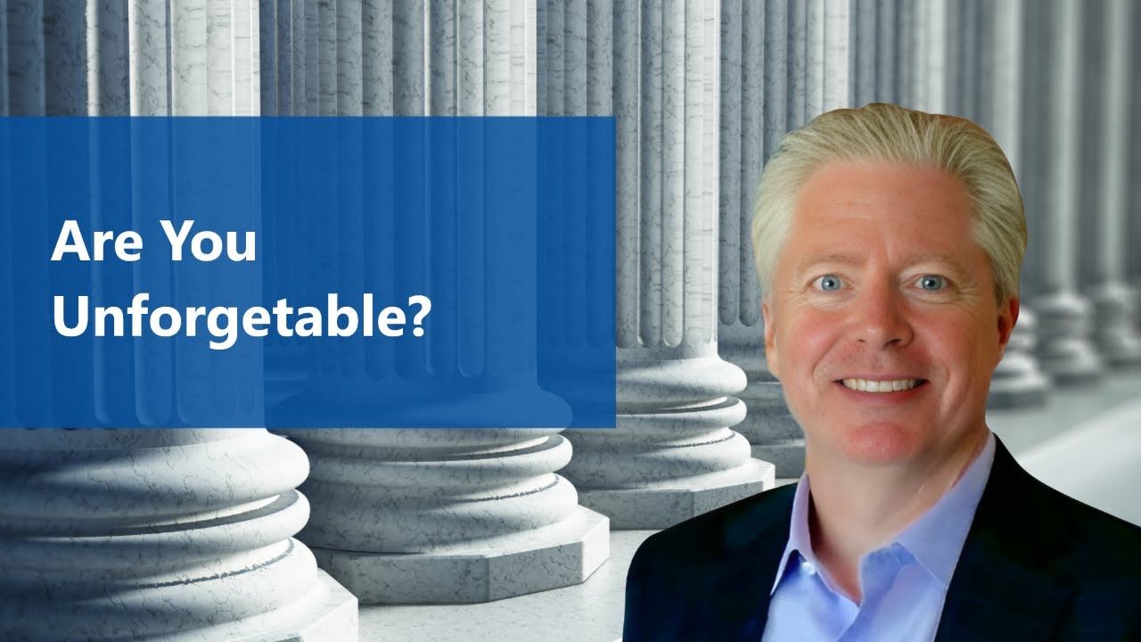 How To Be Unforgetable To Federal Buyers and Other Government Contractors