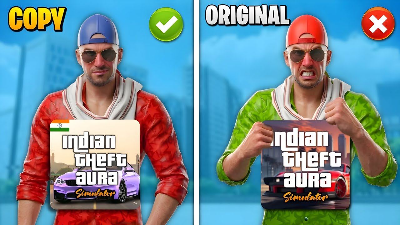I Found The Copy Games Of Indian Theft Auto Simulator Game | #indianbikedriving3d #indiantheftauto 