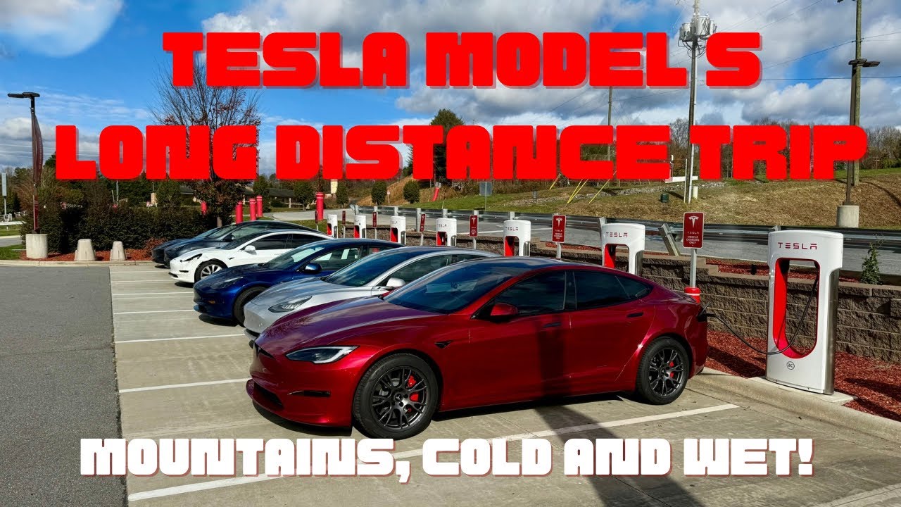 500+ Miles in a Tesla Model S Plaid: Winter Road Trip Through the Appalachians!
