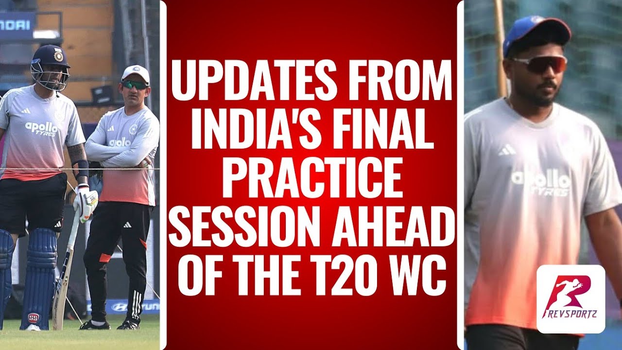 Updates from Team India's final practice session ahead of the T20 World Cup opener vs USA