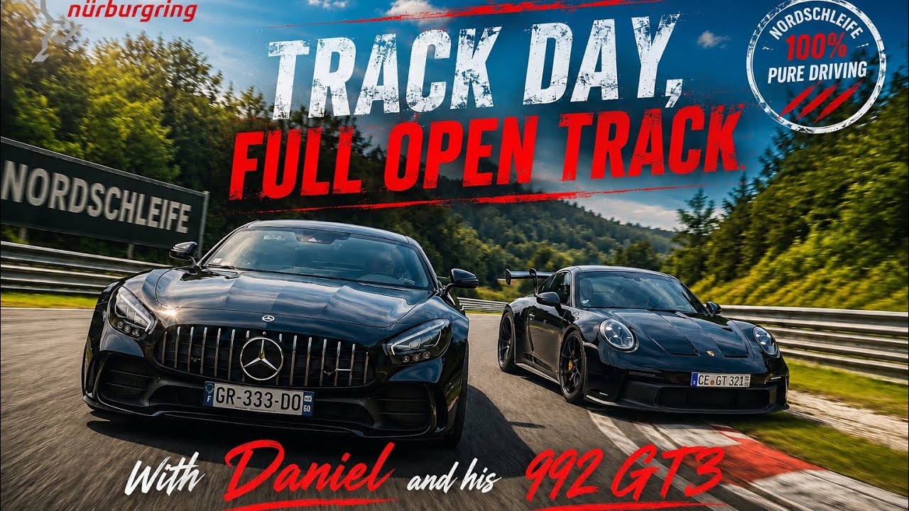TRACKDAY sur le NURBURGRING avec l’AMG GTR #trackday #nordschleife #amggtr 