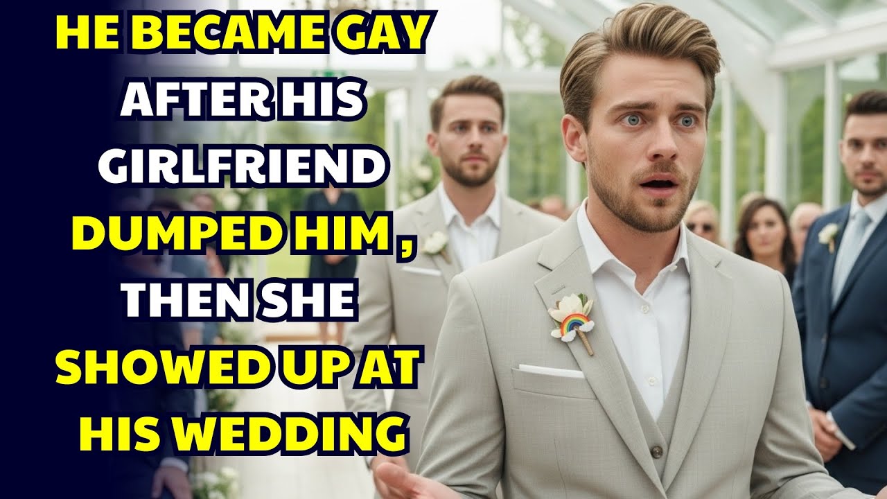 HE BECAME GAY AFTER HIS GIRLFRIEND DUMPED HIM — THEN SHE SHOWED UP AT HIS WEDDING
