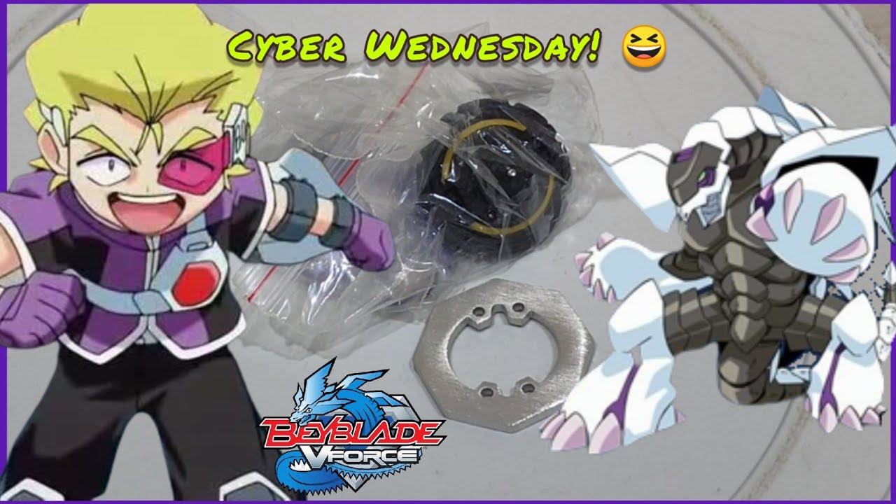 It's a CYBER WEDNESDAY! Beyblade V-FORCE mystery unboxing 🤭 (very evident 🤣)