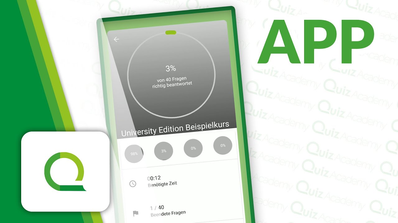 Lernen mit der QuizAcademy App (16:9 Version)