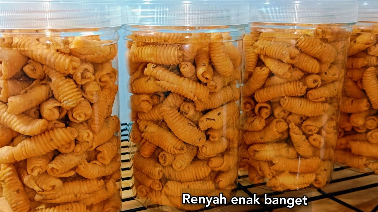 Kue garpu 1 kg tepung ide isi toples lebaran