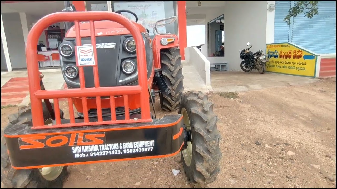 Solis 4515 new tractor ready for delivery||Solis tractor price in telugu