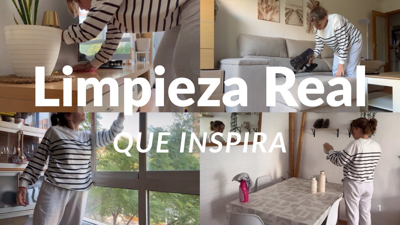 Salón LIMPIO y RELUCIENTE en tiempo REAL | Inspiración para tu HOGAR