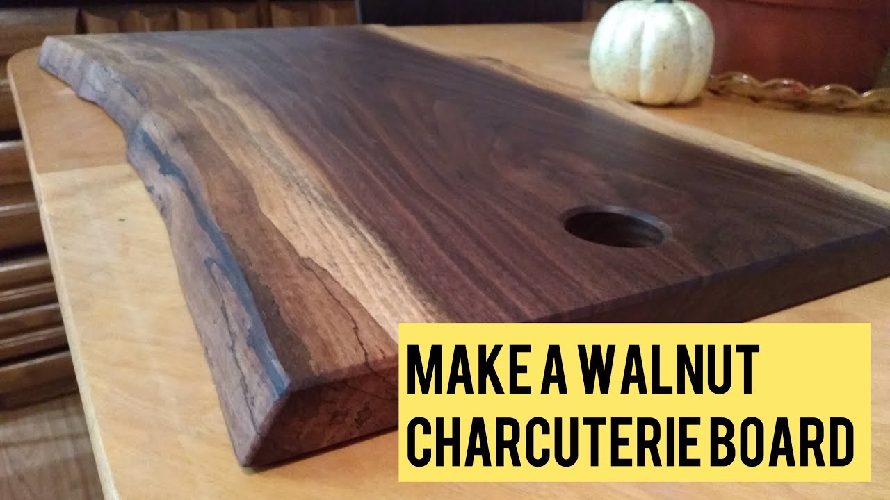 Making Charcuterie Boards From A Walnut Slab