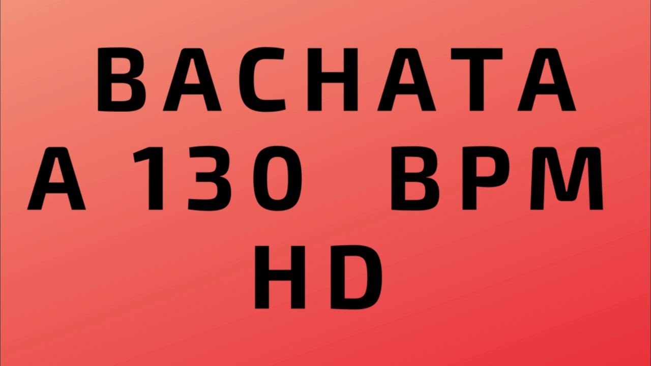 BASE DE BACHATA 130 BPM