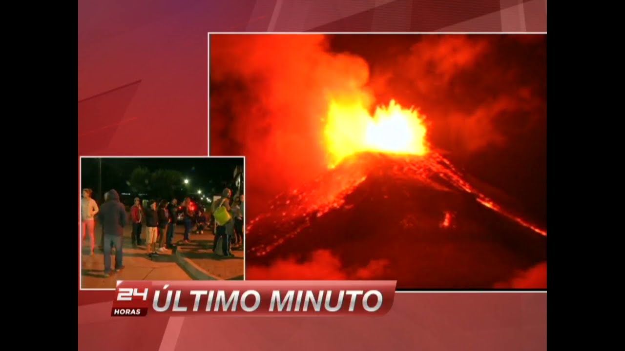 Imperdibles: Volcán Villarrica entra en erupción en Chile