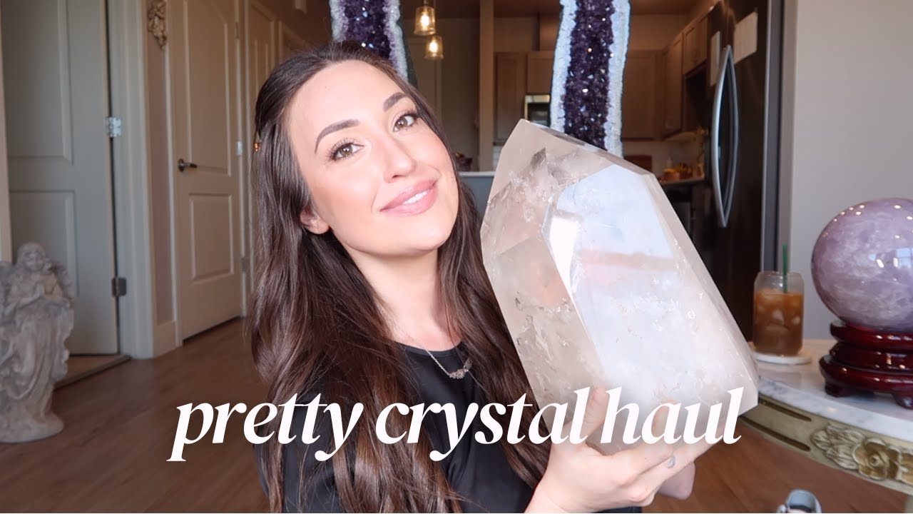 Huge Pretty Crystal Haul | 75 Hard Challenge & Mental Health Chit Chat