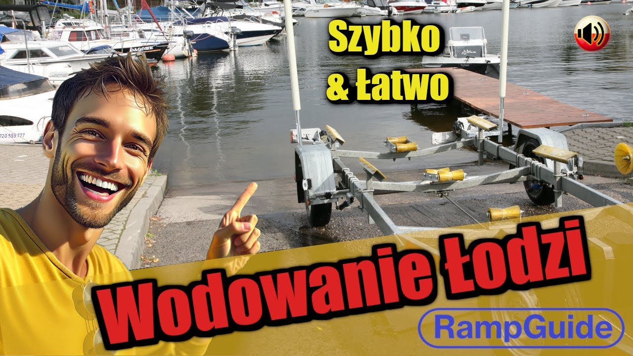 RampGuide - Prowadnice do wodowania i wyciągania łodzi. Szybkie wodowanie nawet w ciężkich warunkach