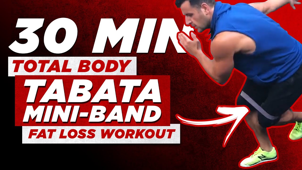 30-Minute Total Body Tabata Mini Band Fat Loss Workout