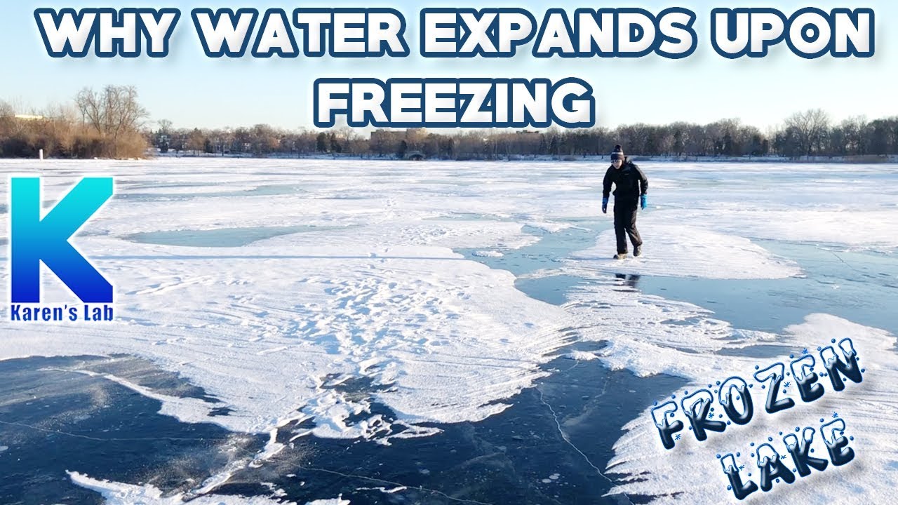 Ice floats on water, water pipes burst, WHY? | Karen's Lab