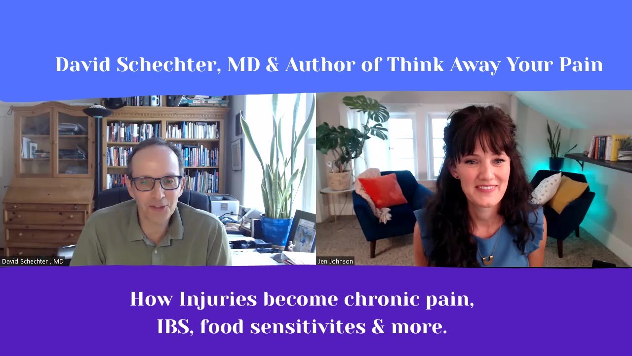 How injuries become chronic, IBS, food sensitivities | David Schechter, MD & Author #MindBody