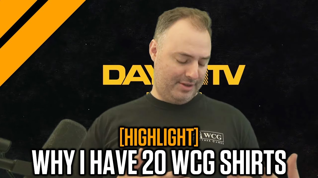 Day[9] Story Time - Why My Family Owns 20 of This WCG Shirt