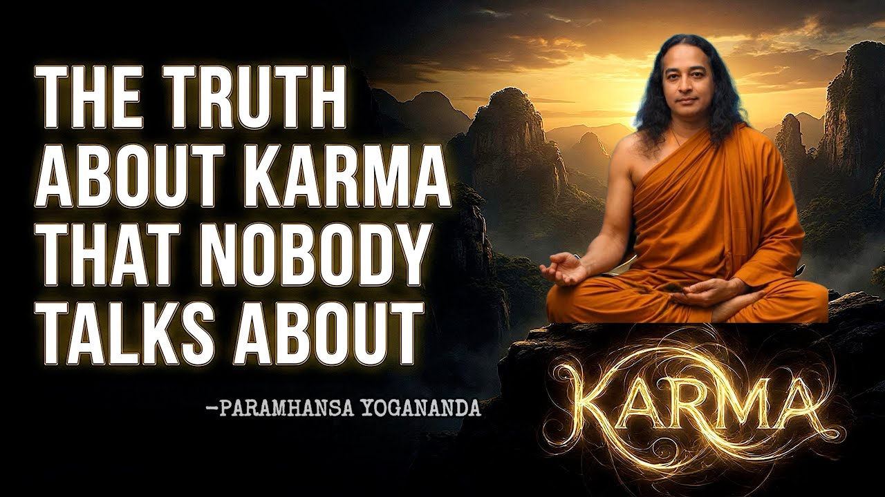 The Truth About Karma That Nobody Talks About | Yogananda’s Deep Spiritual Revelation