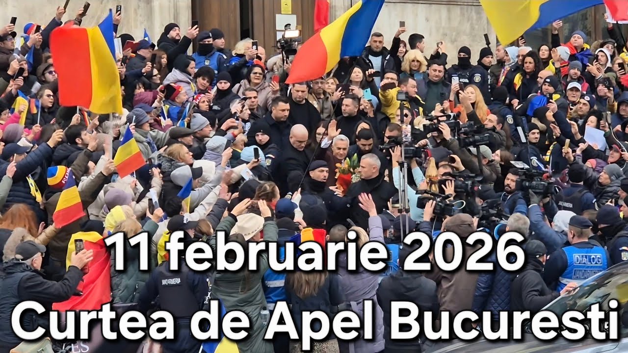 LIVE Curtea de Apel București - Călin Georgescu se prezintă la Curtea de Apel - 11 februarie 2026