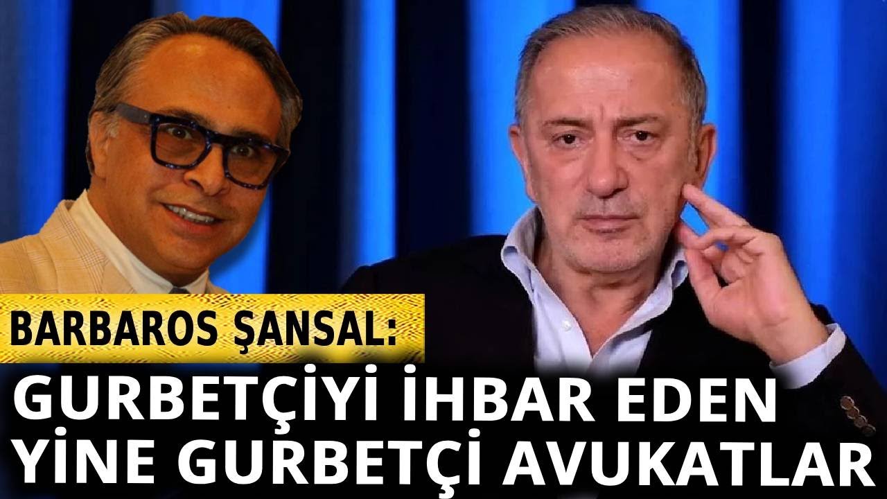 Barbaros Şansal’dan Fatih Altaylı iddiası