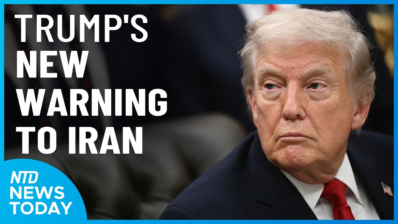 Trump Issues New Warning to Iran as Deadline Looms; US Strikes Kharg Island | NTD News Today April 7