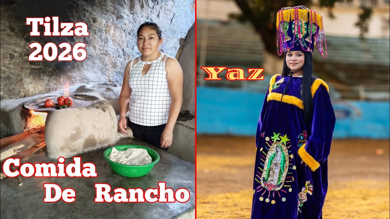 Comiendo en el  Rancho en Tilza 2026 /// #vázquez #Tilzapotla #carnaval 