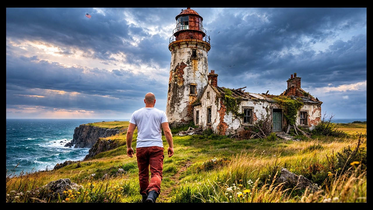 I Restored a 200-Year-Old Lighthouse into a Stunning Coastal Retreat (ASMR)