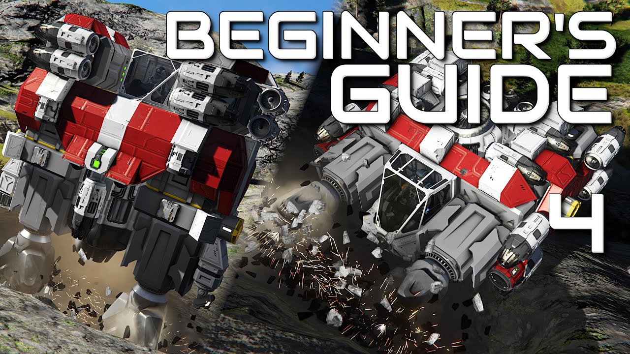 Космические инженеры | Упрощенное руководство: постройте свой первый ЛЕТАЮЩИЙ ШАХТЕР!