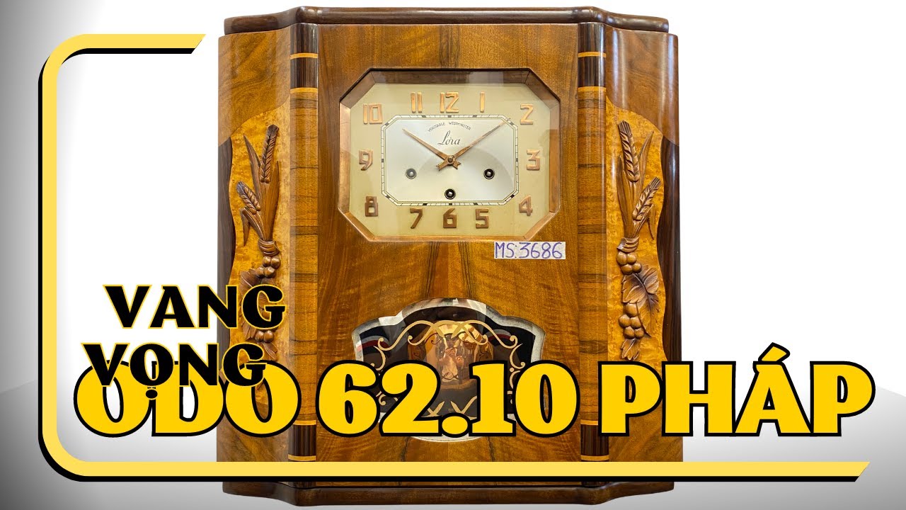 ĐỒNG HỒ CỔ ODO 62/10 PH&Aacute;P SỐ NỔI V&Agrave;NG HỒNG/ 0912011947