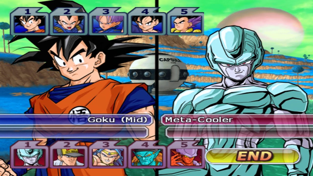 DBZ HEROES VS MOVIE VILLAINS (COM VS COM) - Dragon Ball Z Budokai Tenkaichi 3