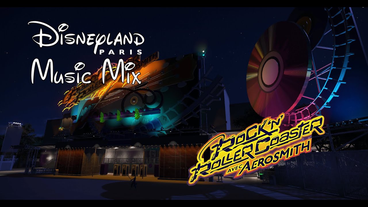 Disneyland Paris Musique Immersion  - Rock 'n' Roller Coaster - Immersion Planet Coaster
