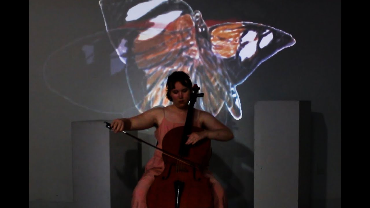 Saariaho - Sept Papillons for Solo Cello and Projections
