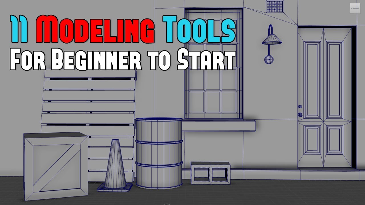 Learn These 11 Modeling Tools to Get Started with Maya Modeling for Beginners