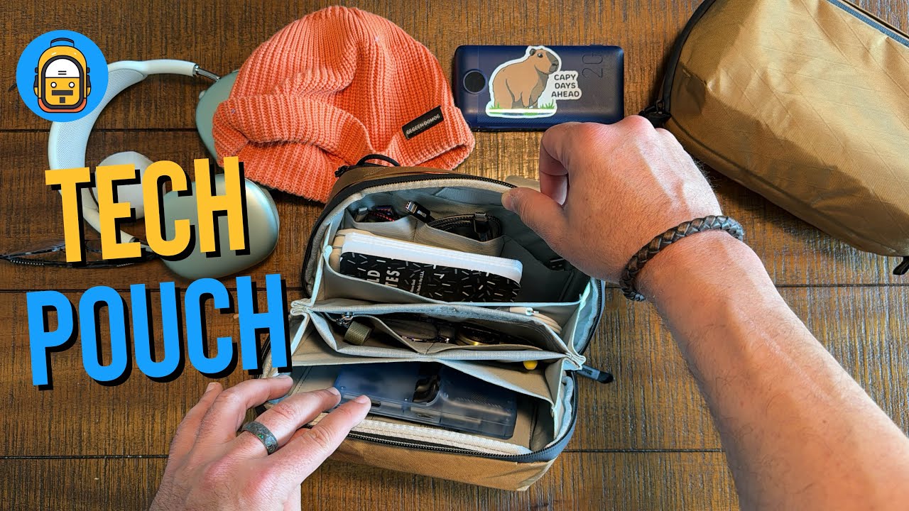 Обзор и пошаговое руководство по использованию Tech Pouch от Peak Design