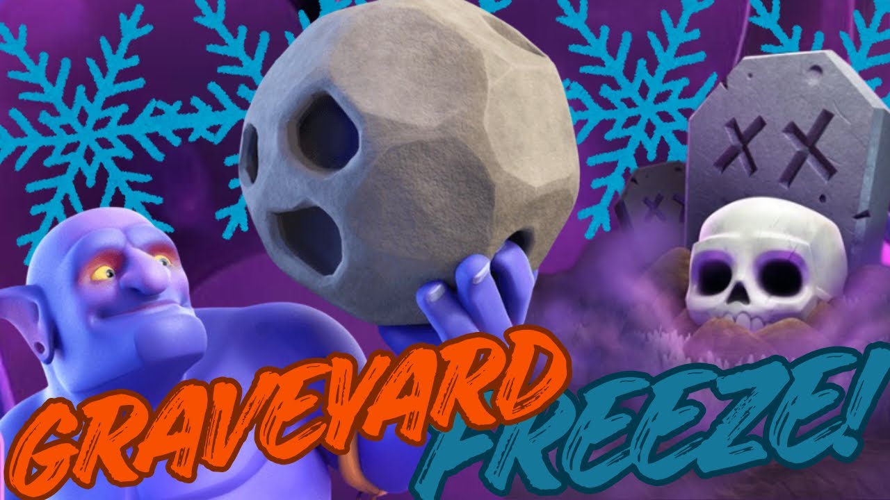 Best GRAVEYARD FREEZE ❄️ Deck in Clash Royale! 