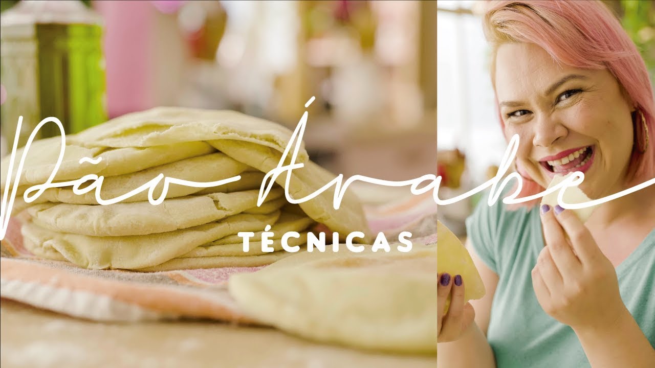 Técnicas do Gastronomismo - Como fazer pão árabe