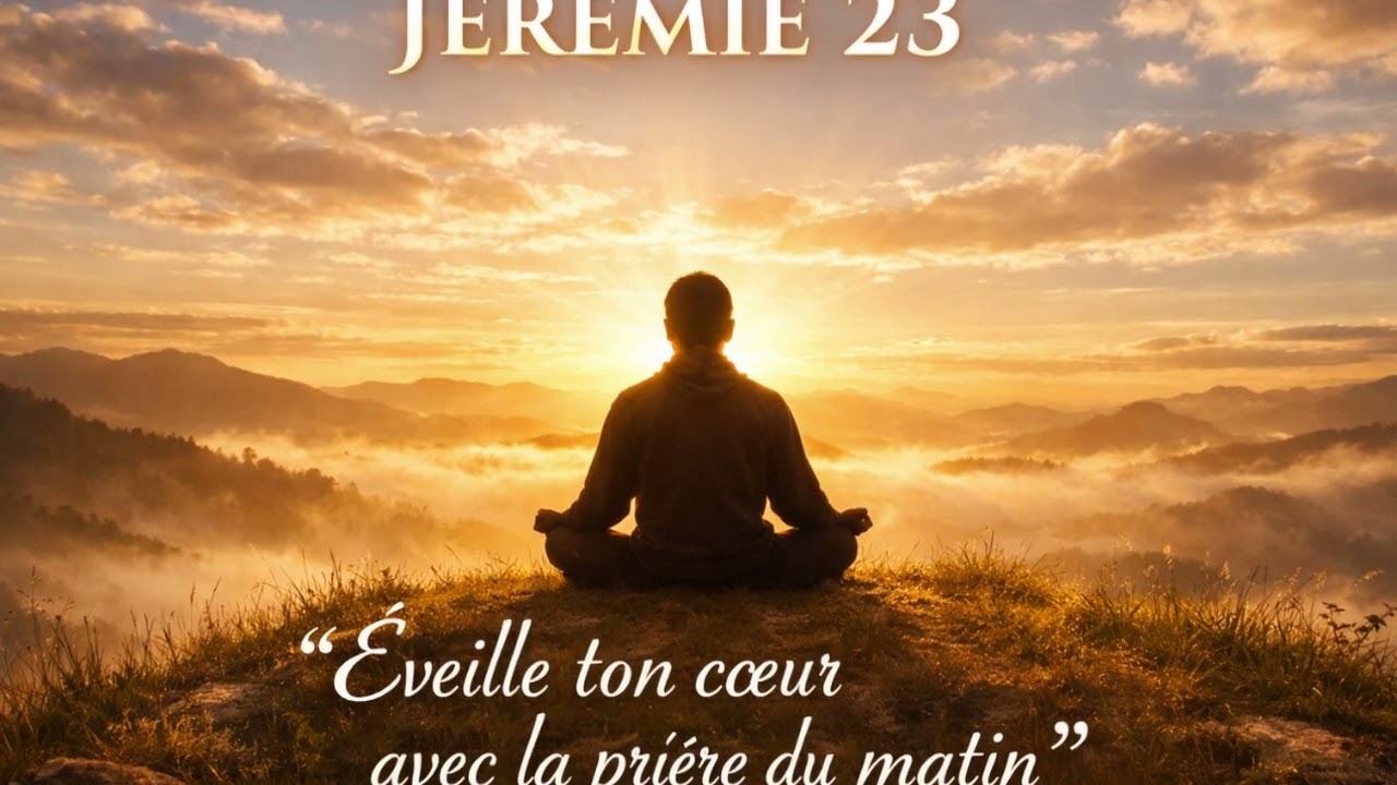 Prière du Matin Puissante | Jérémie 23 | Transformation, Paix et Guidance Divine