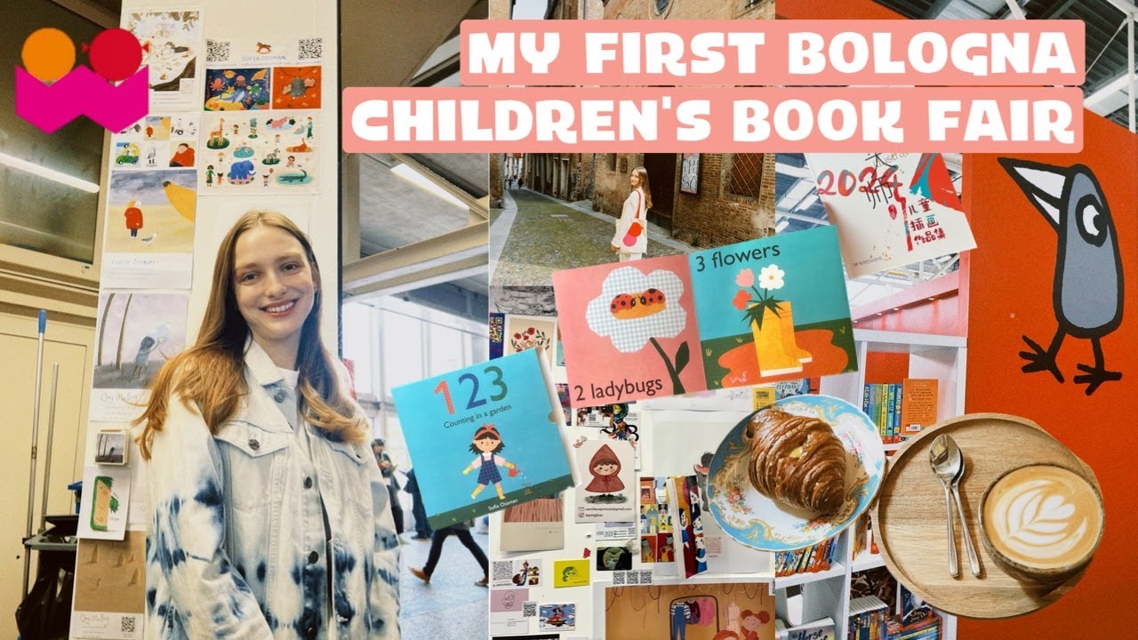 first trip to the Bologna Children's book fair! my experience as an illustrator