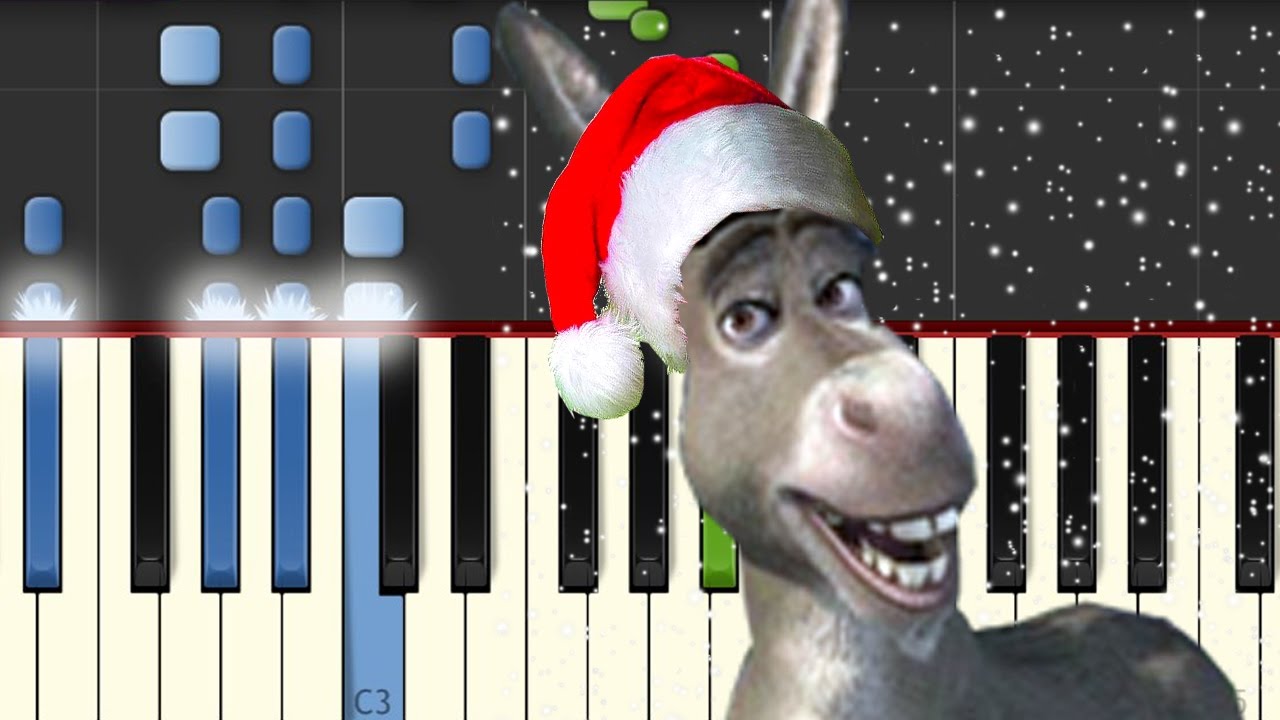 Mi Burrito Sabanero / Piano Tutorial / Notas Musicales