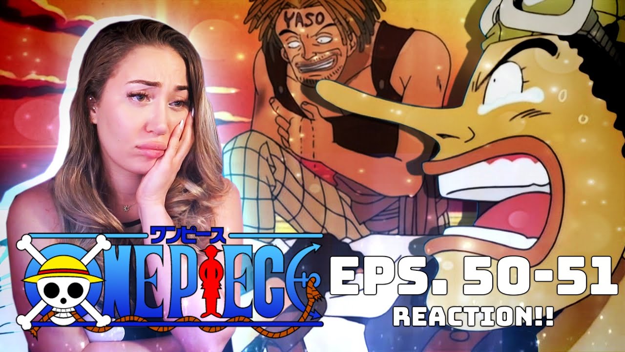 USOPP I YASOPP!! 😭 PIERWSZY RAZ OGLĄDAM ONE PIECE, ODCINKI 50 I 51, REAKCJA