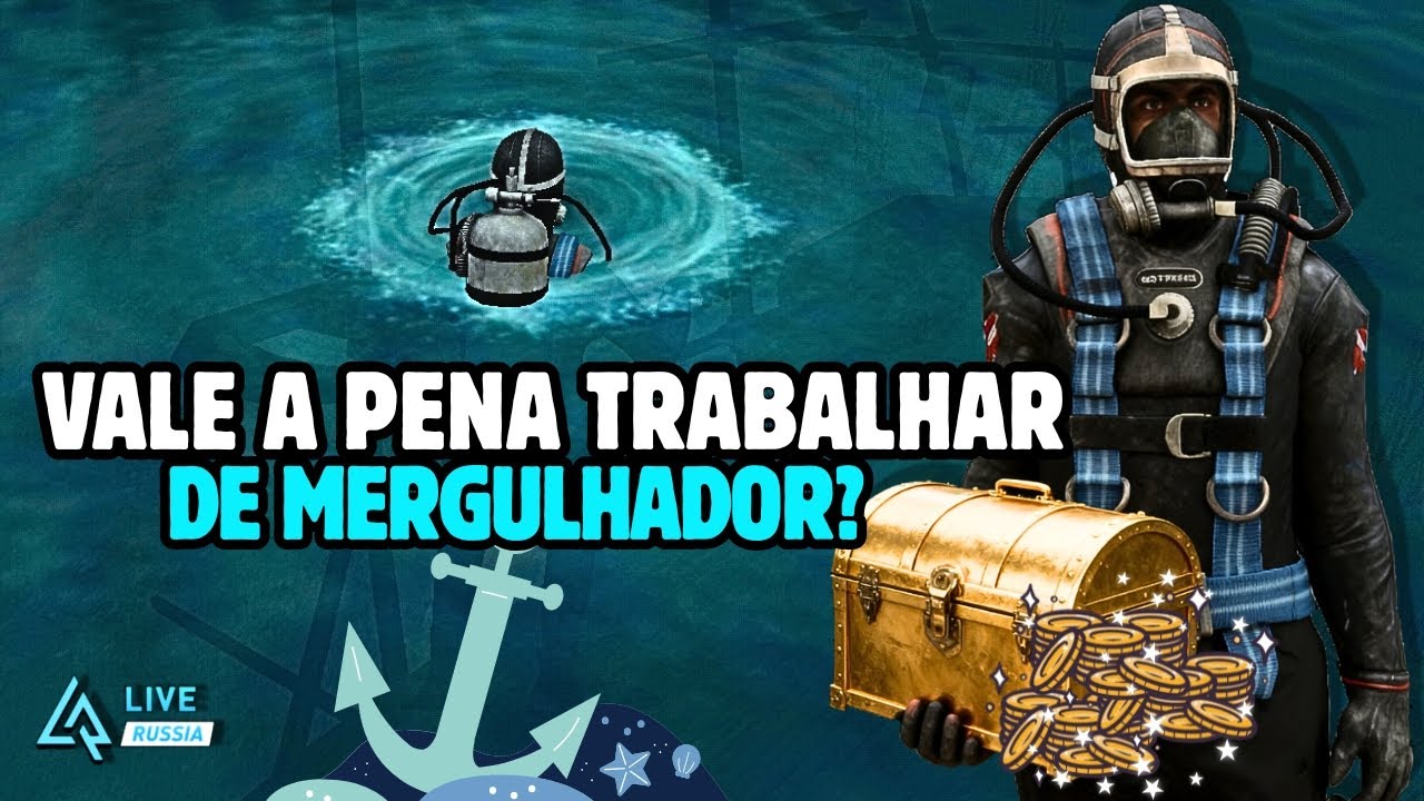 🔥🔥GTA RP/ TRABALHO DE MERGULHADOR/ ENCONTREI ALGO RARO?? LIVE RÚSSIA #gta #liverussia #gameplay 