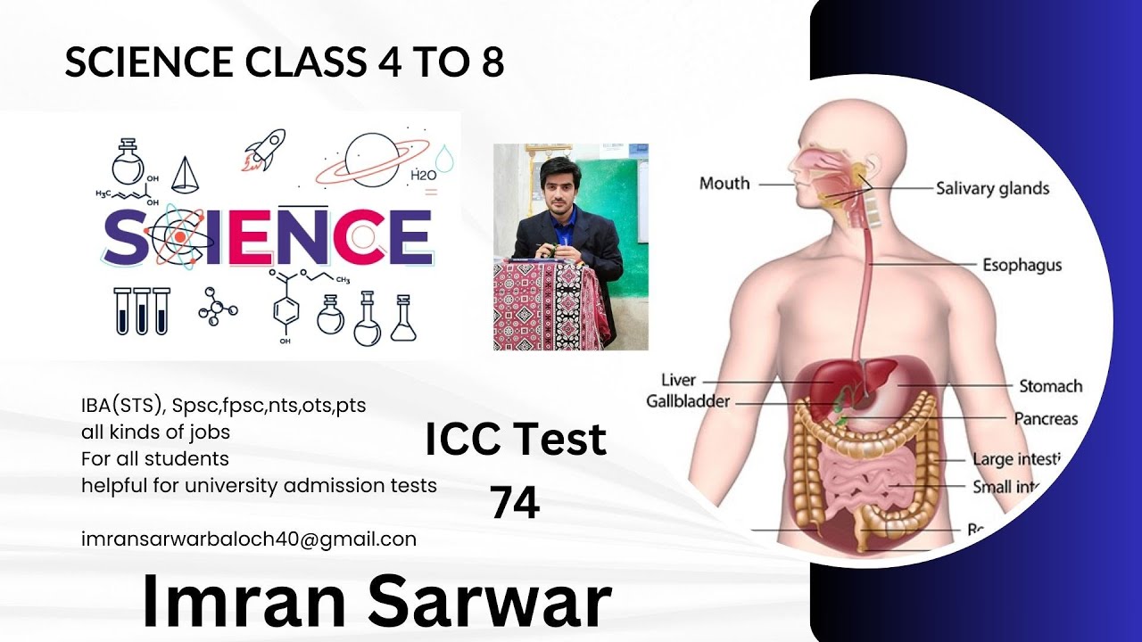 Science Class 4 to 8 | Important repeated science MCQs | Iba STS | NTs | PST jest ect other jobs