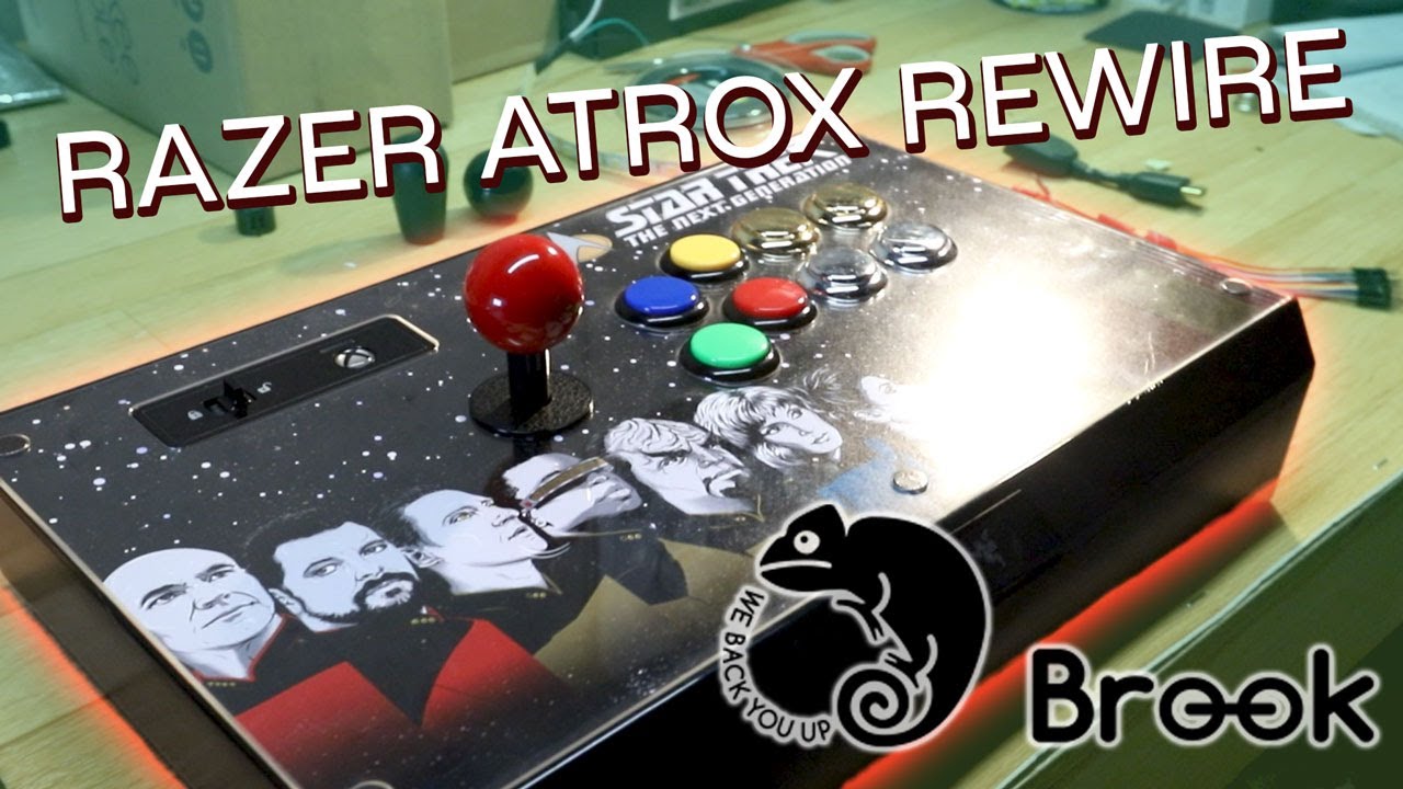 Arcade Stick Board Swap | Razer Atrox w/ Brook Universal Fighting Board