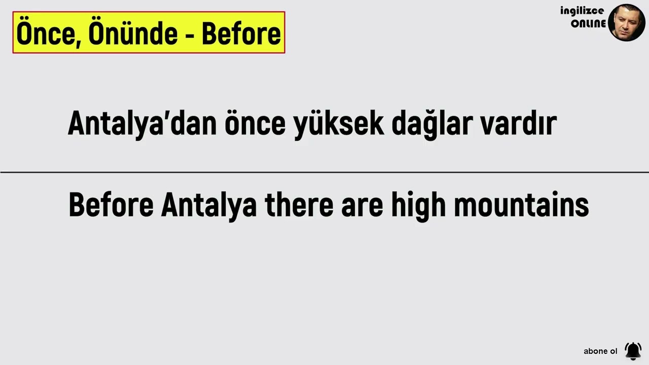 İngilizce En Çok Kullanılan Edatların Tam Listesi