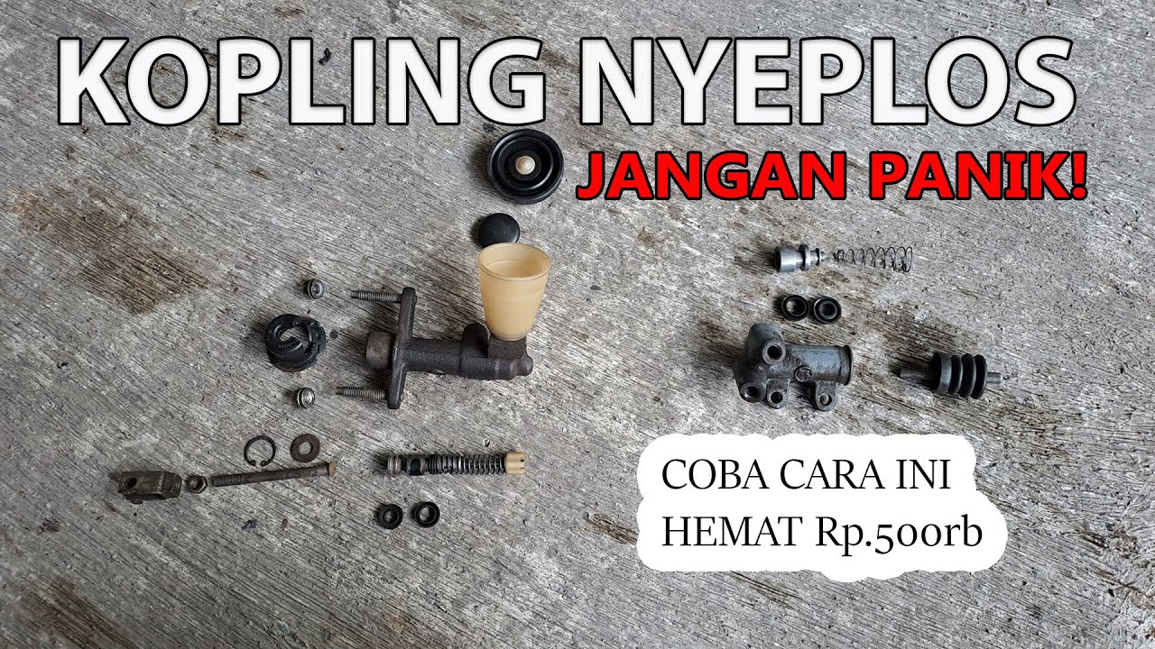 Ganti Seal Master Kopling Corolla Twincam AE92 1988 Atas Bawah
