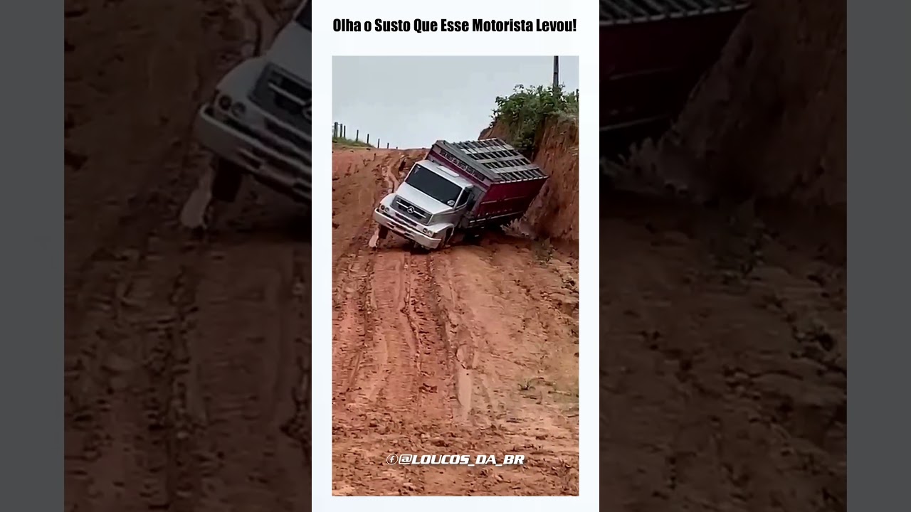 Olha o Susto Que Esse Motorista Levou!