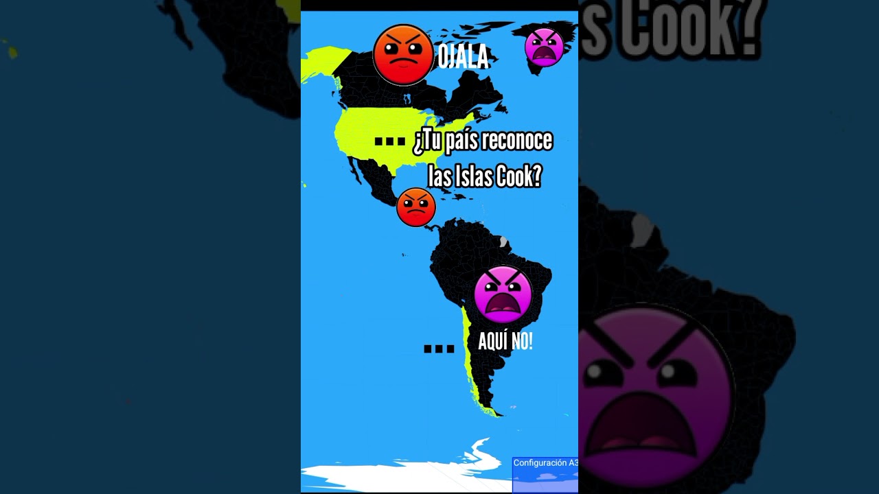 ¿Tu país reconoce las Islas Cook? 